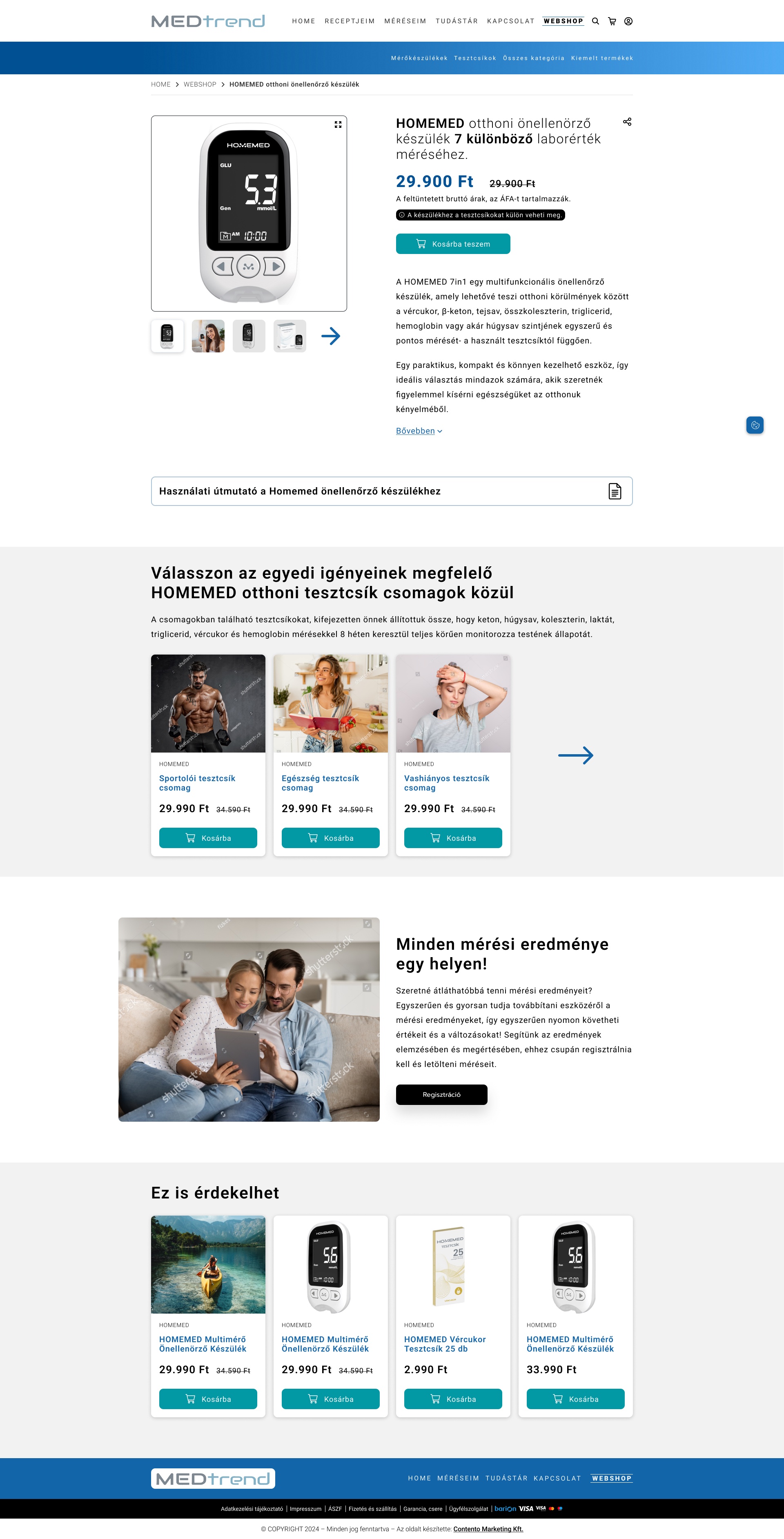 MEDTREND product page