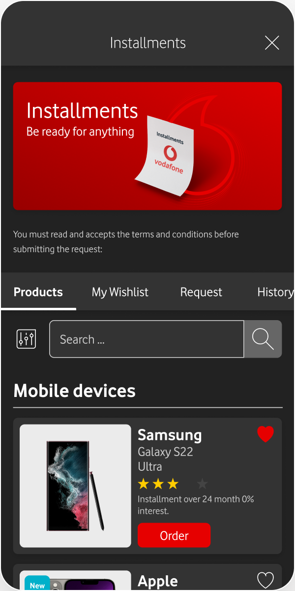 Installments — browse store